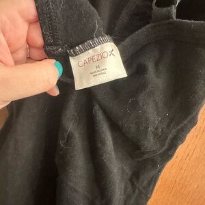 Capezio Black Bra-Tek AM Cami